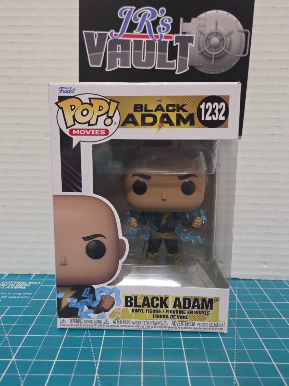 Funko POP Movies DC Black Adam The Rock Dwayne Johnson 1232 Vinyl Figure